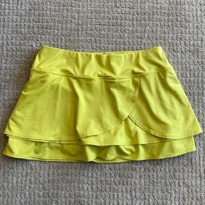 NEW ATHLETA Yellow Fly By Skort